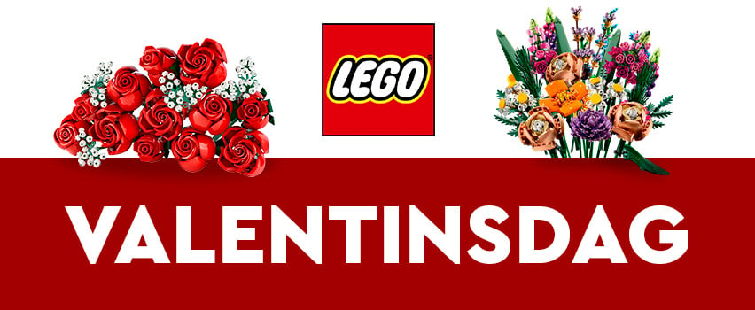 LEGO® Valentinsdag - Giv LEGO® til Valentinsda