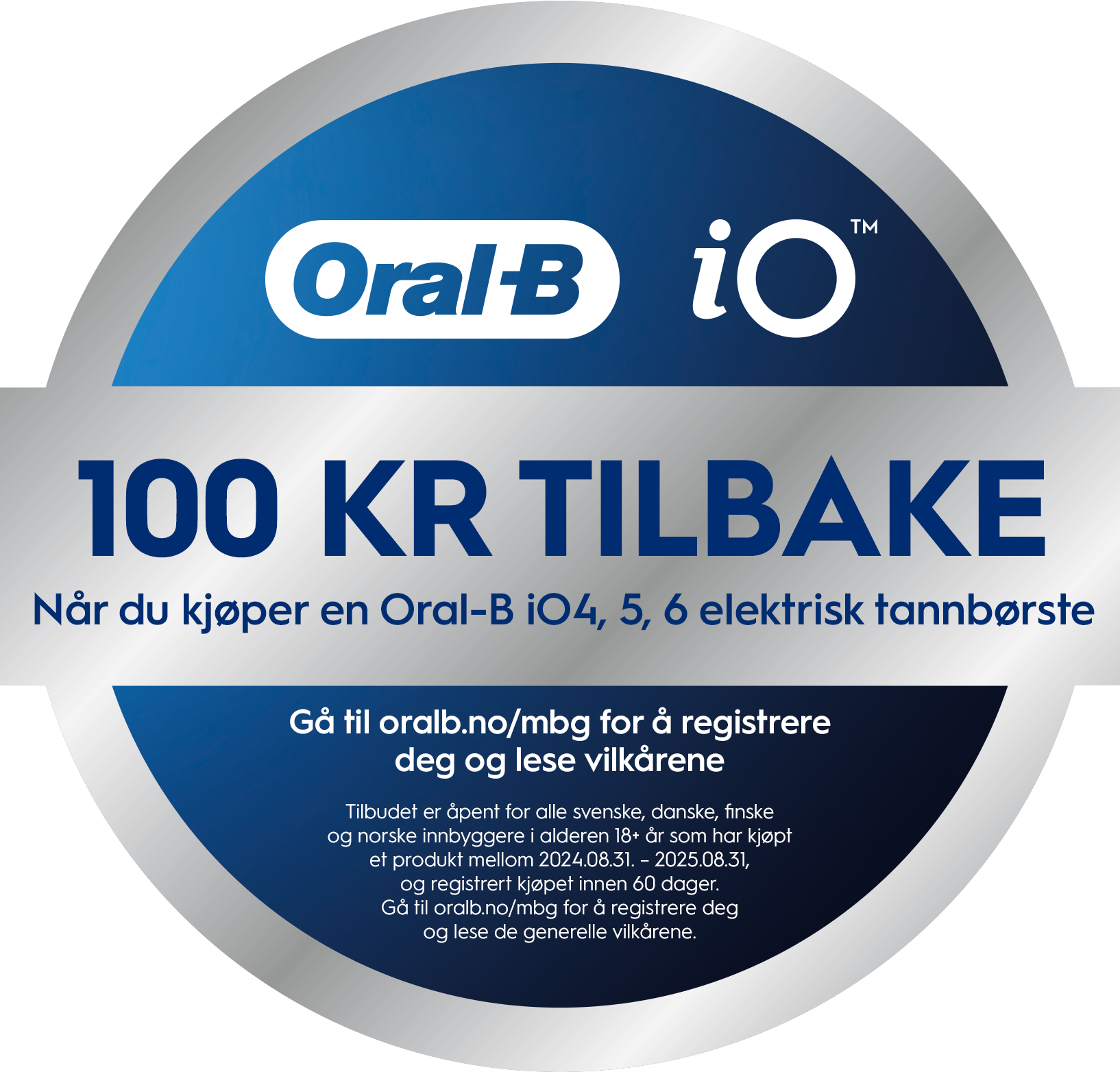 Oral-B cashback